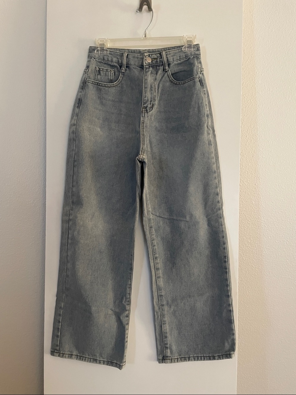 REMIND Cotton Boyfriend Mom Denim Jeans High Rise Wide Leg NWOT